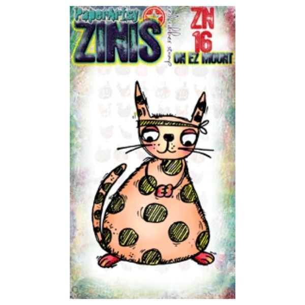 Sello Caucho ZN16 Zinis Paper Artsy | Marakiscrap.com