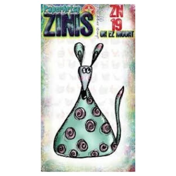 Sello Caucho ZN19 Zinis Paper Artsy | Marakiscrap.com