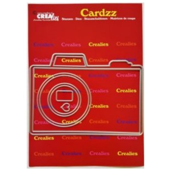 Troquel Camera Cardzz Crealies | Marakiscrap.com