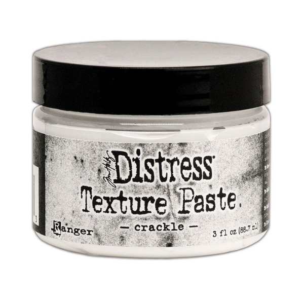 Distress texture paste Crackle blanca